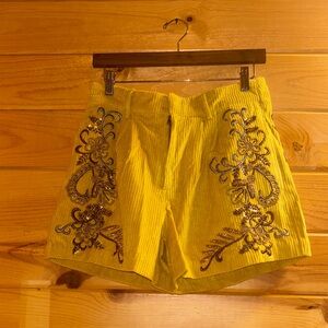 Free People corduroy shorts brand new with tags.
